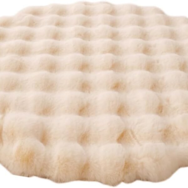 Pet Cushion Pad, Faux Fur Dog and Cat kneading Pillow, Cozy Bed Insert for Crate Pad Padding for Cage Kennel House Condo (20")
