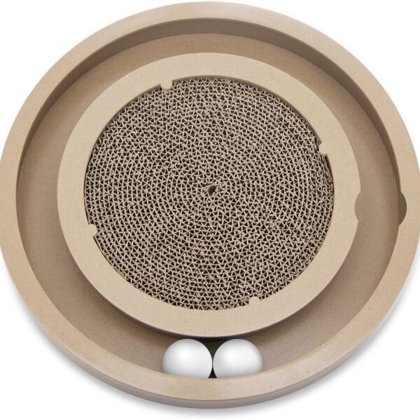 Cat Scratcher Replacement Pads - Cardboard Cat Scratcher Pad, Relieves Stress, Supports Pet Behaviors, Scratch & Spin