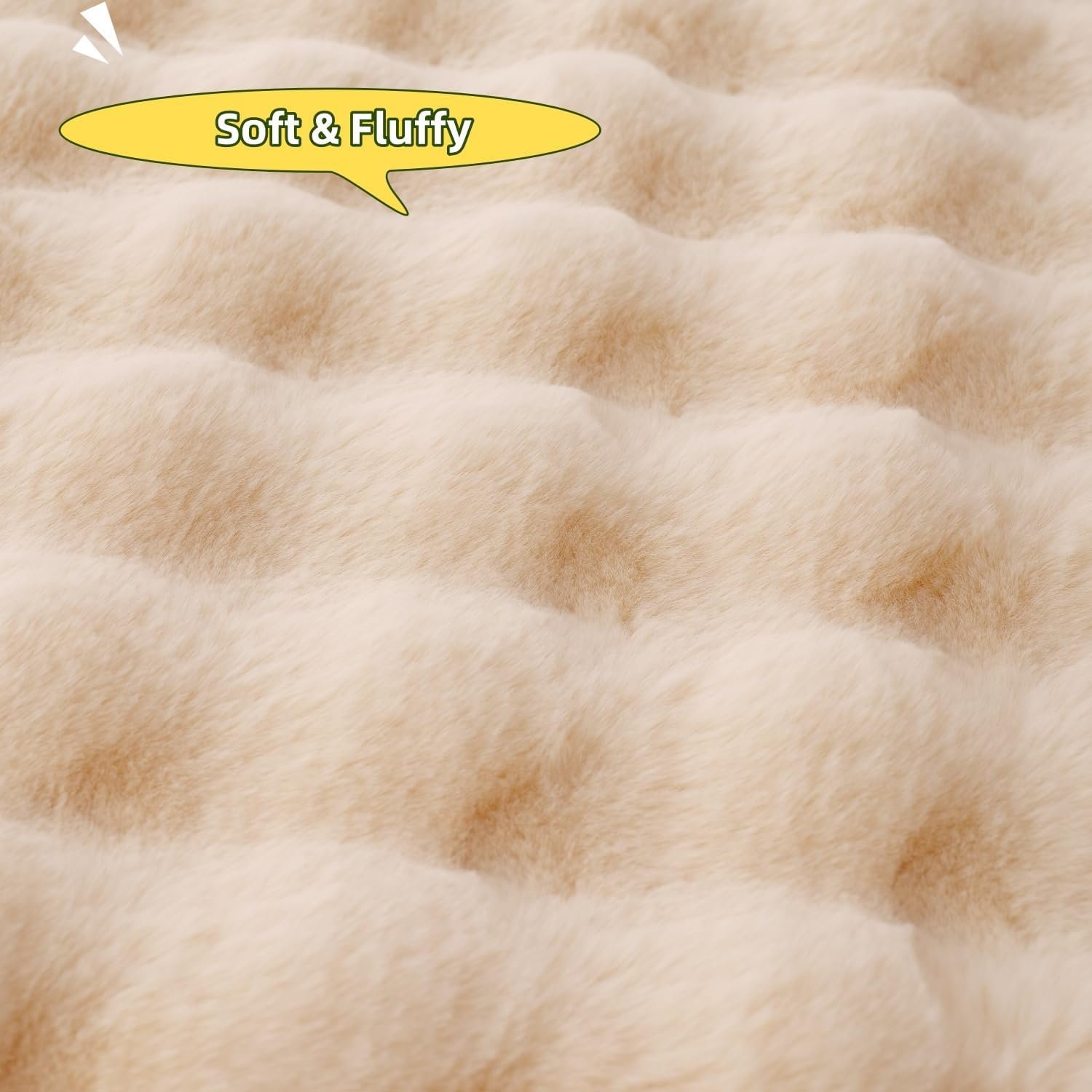 Pet Cushion Pad, Faux Fur Dog and Cat kneading Pillow, Cozy Bed Insert for Crate Pad Padding for Cage Kennel House Condo (20")