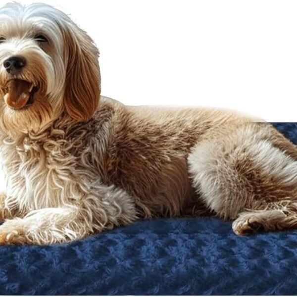 Dog Bed Mat - Dog Crate Pad - Reversible Dog Mat for Pet Comfort - Soft Bed Pads with Dual-Sided Design for All Seasons - Durable, Machine Washable Mat for Crates, Travel, and Home
