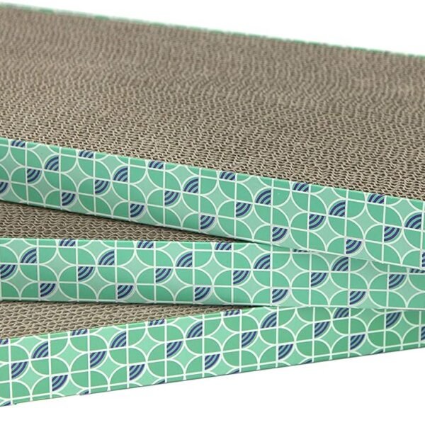 Wide Corrugate Cat Scratchers 3 Pieces, Cat Scratching, Cat Scratch Pad, Door Clips, Furniture Protectors from Cat Scratching